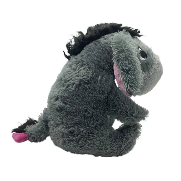 Disney Parks Exclusive Eeyore Plush Stuffed Animal 9" Gray & Pink - Picture 8 of 11
